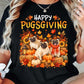 Thanksgiving Pug Dog T-shirt, Happy Pugsgiving Tees Thankful Gift For Dog Lover