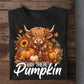 Thanksgiving Cow T-shirt, Hay There Pumpkin, Fall Season Thankful Gift For Cow Lovers, Farmer Tee