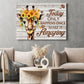 Today Only Happens Once Make It Amazing, Giraffe Canvas Painting, Wall Art Decor - Giraffe Poster Gift