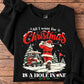 Christmas Golf Santa Sweatshirt, All I Want For Christmas Crewneck Sweatshirt Xmas Gift For Golf Lover
