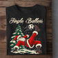 Funny Christmas Soccer Santa Sweatshirt, Jingle Ballers Crewneck Sweatshirt Xmas Gift For Soccer Lover
