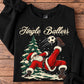 Funny Christmas Soccer Santa Sweatshirt, Jingle Ballers Crewneck Sweatshirt Xmas Gift For Soccer Lover