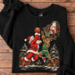 Christmas Basketball Sweatshirt, Santa Got Hops Crewneck Sweatshirt Xmas Gift For Basketball Lover