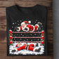 Funny Christmas Wrestling Santa Sweatshirt, Santa Claus In Wrestling Ring Crewneck Sweatshirt Xmas Gift For Wrestling Lover