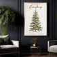 Christmas Tree Canvas Painting, Merry Everything And Happy Always Wall Art Decor, Xmas Quote Poster Gift