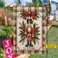 Personalized Christmas Nutcracker Garden & House Flag, Custom Family Name With Holly Yard Flag, Xmas Gift For Nutcracker Lover