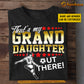 Personalized Soccer Girl T-shirt, That's My Grand Daughter Out There, Gift For Kids Soccer Lovers, Gift For Grandpas, Grandma