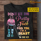 Funny Personalized Hockey Girl T-shirt, I'm A Beast In The Ice, Gift For Hockey Lovers, Hockey Girl Player