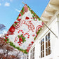 Merry Christmas, Gnomes Xmas Brighten Garden Flag & House Flag, Christmas Flag Gift