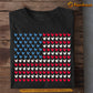 July 4th Chicken T-shirt, Chicken Arrange USA Flag Chicken Patriotic Tees, Independence Day Gift For Chicken Lovers, Farmers