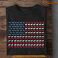 July 4th Horse T-shirt, Horse Arrange USA Flag Horse Patriotic Tees, Independence Day Gift For Horse Lovers, Horse Riders