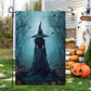 Halloween Witch Flag, The Witch Twilight Dark Forest Vintage Gothic Spooky, Gift For Halloween, House Witch Flag