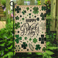 Full Of Lucky Charms, St Patrick's Day Garden Flag & House Flag Gift, St Patricks Day Irish Outdoor Decoration