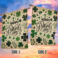 Full Of Lucky Charms, St Patrick's Day Garden Flag & House Flag Gift, St Patricks Day Irish Outdoor Decoration
