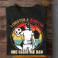 Vintage Soccer Girl T-shirt, She Calls Me Dad, Father's Day Gift For Soccer Lovers, Soccer Woman Players