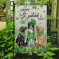 St Patrick's Day Dog Flag, St Patrick's Day Dog Garden Flag & House Flag Gift, St Patricks Day Irish Outdoor Decoration Gift For Dog Lovers
