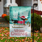 Merry Christmas Dachshund Dog, Dachshund Xmas Garden Flag - House Flag Gift, Gift For Dachshund Lovers