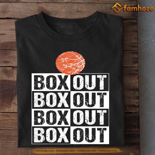 Basketball T-shirt, Box Out Box Out, Gift For Basketball Lovers, Basketball Tees