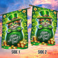 St Patrick's Day Cat Flag, Cat Inside The Money Jar, St Patrick's Day Cat Garden Flag & House Flag Gift, St Patricks Day Irish Outdoor Decoration Gift For Cat Lovers