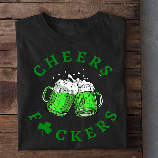 St Patrick's Day Irish T-shirt, Cheers Gift For Irish, Irish Tees