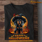 Halloween Dachshund Dog T-shirt, Spooky Season Gift For Dog Lovers, Dog Owners Tee