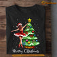 Funny Christmas Ballet T-shirt, Merry Christmas, Xmas Gift For Ballet Lovers