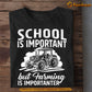 Tractor T-shirt, School Is Important But Farming Is Importanter, Back To School Gift For Tractor Lovers, Farmers