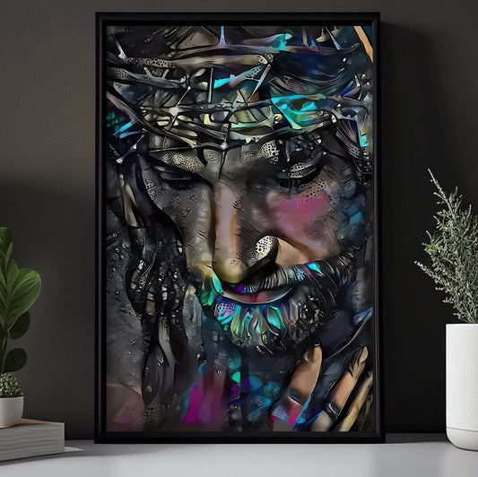 Thanksgiving From Lord Jesus, Jesus Canvas Painting, God Wall Art Decor, Poster Gift For Christian Lovers
