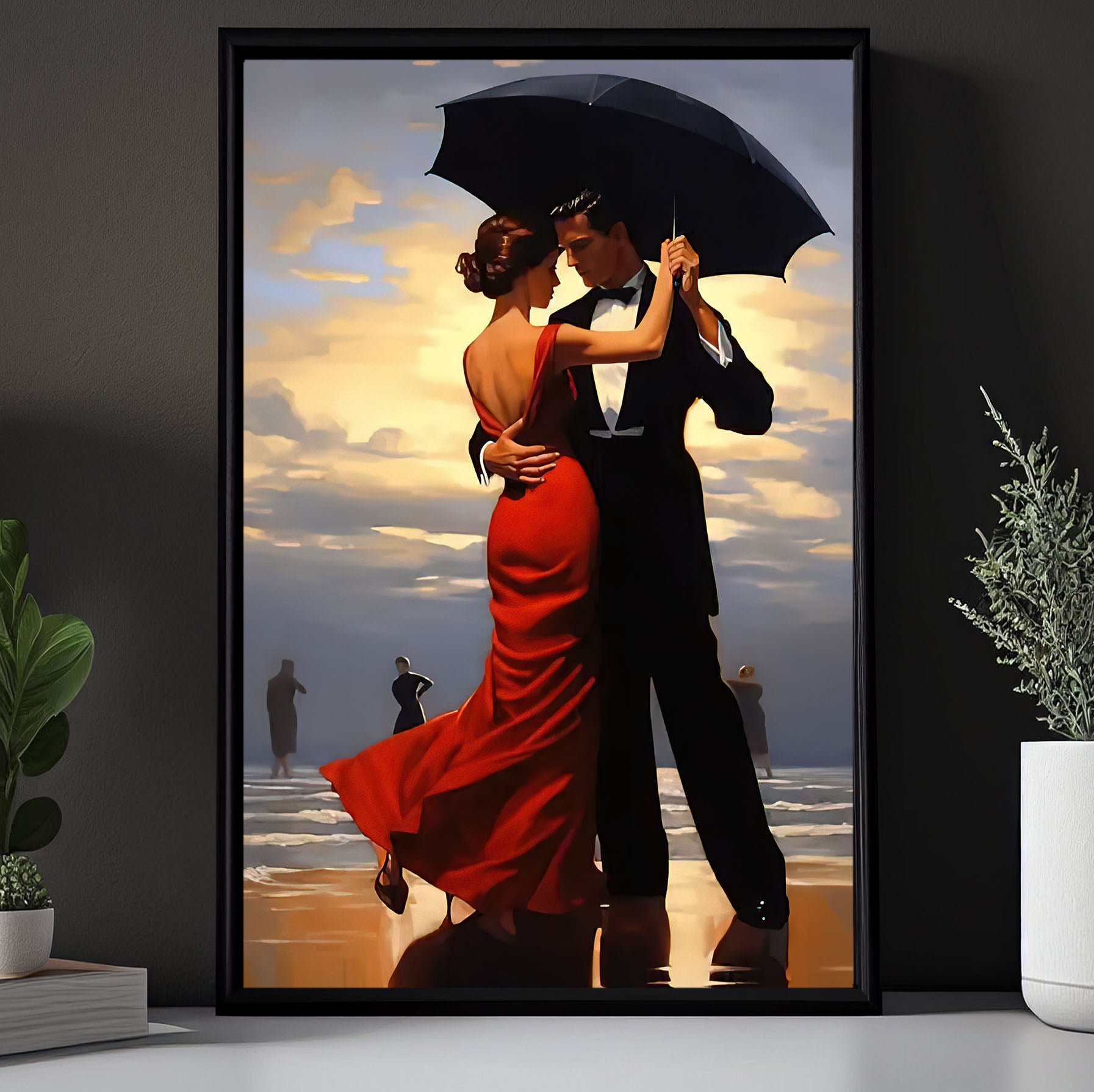 Santini Art Deco Dancing Couple Sculpture by L'Arte Della Sculptura ,  Signed | eBay
