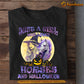 Halloween Horse T-shirt, Just A Girl Who Loves Horses And Halloween, Gift For Horse Lovers, Horse Riders, Equestrians