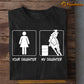 Mother's Day Barrel Racing T-shirt, Your Daughter My Daughter, Gift For Barrel Racing Lovers, Horse Riders, Equestrians