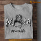 Cute Mother's Day Cow T-shirt, Mom Life, Gift For Cow Lovers, Gift For Cow Moms, Cow Tees