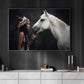 Harmony Of Spirits, Horse And Women Canvas Painting, Wall Art Decor - Poster Gift For Horse Lovers