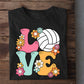 Volleyball T-shirt, Love, Gift For Volleyball Lovers, Volleyball Tees, Volleyball Players