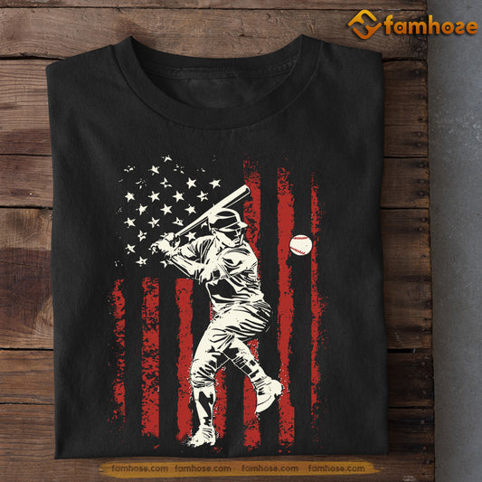July 4th Strong Baseball T-shirt, Baseball Is My Favorite, Independence Day Gift For Baseball Lovers, Baseball Tees