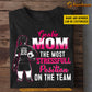 Personalized Goalkeeper Girl T-shirt, Goalie Mom The Most, Gift For Goalkeeper Lovers, Goalkeeper Girls