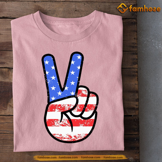 July 4th T-shirt, Say Hi Patriotic Tees, Independence Day Gift For American