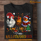 Halloween Chicken T-shirt, Happy, Spooky Season Gift For Chicken Lovers, Farmer Tee