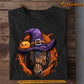 Halloween Horse T-shirt, Witch Horse, Gift For Horse Lovers, Horse Riders, Equestrians