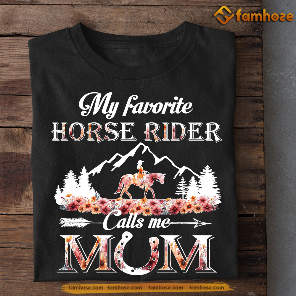 Mother's Day Horse T-shirt, Horse Rider Calls Me Mom, Gift For Horse Lovers, Horse Riders, Equestrians