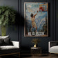 He Is Rizzin, Funny Basketball Canvas Painting, Wall Art Decor, Poster Gift For Basketball Lovers