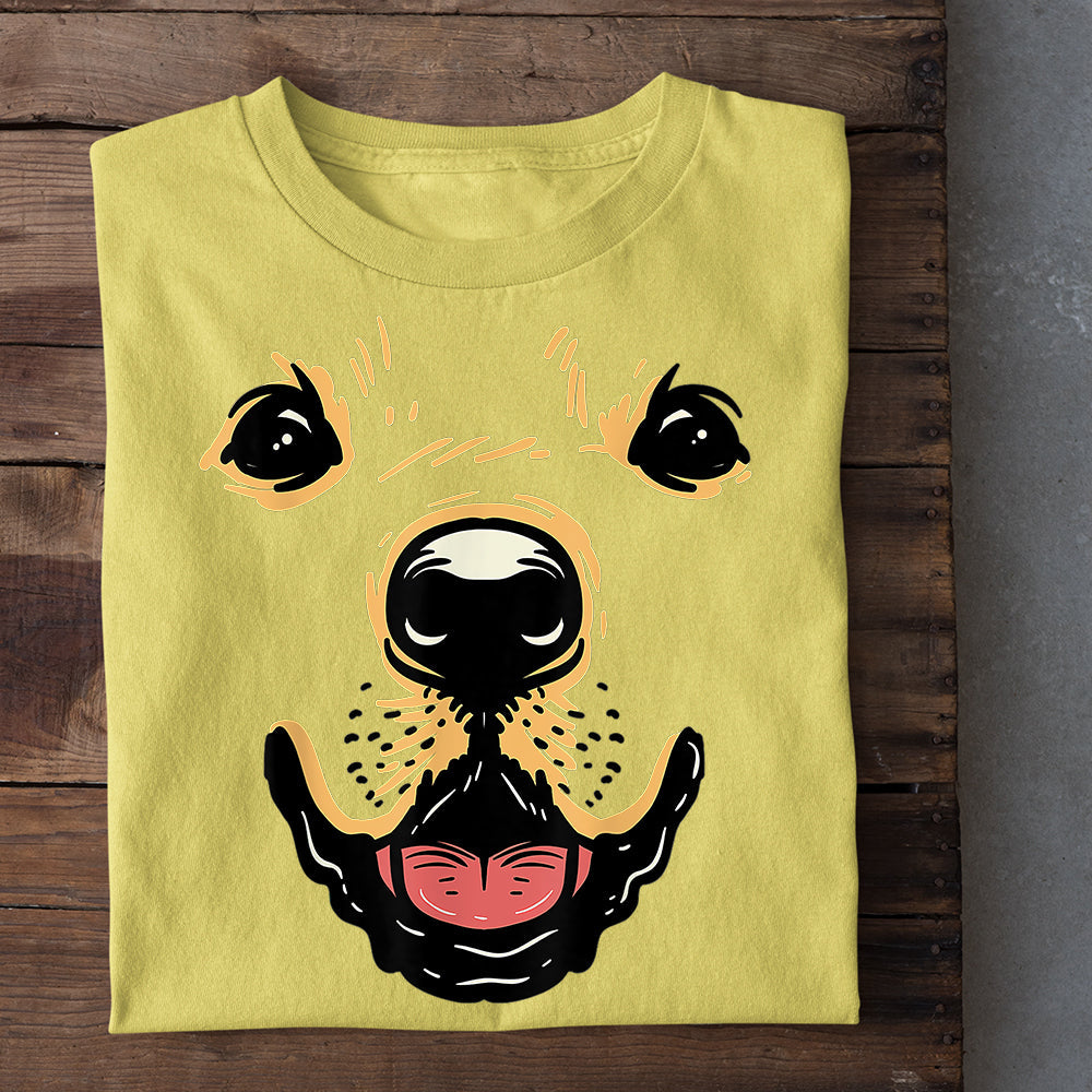 Halloween Cute Dog T-shirt, Golden Retriever Dog Smile With You, Gift For Dog Lovers, Dog Owners, Dog Tees