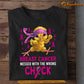 Motivational Duck T-shirt, Messed With The Wrong Chick, Gift For Duck Lovers Who Support Breast Cancer Awareness