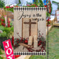 Faithful Festive Remembrance, Jesus Xmas Garden Flag & House Flag, Christmas Flag Gift For Jesus Lovers