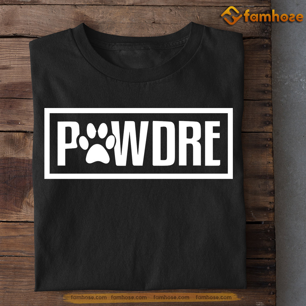 Dog T-shirt, Pawdre, Gift For Dog Lovers, Dog Owners, Dog Tees