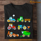 Tractor Kids T-shirt, Many Tractors Here, Back To School Gift For Tractor Kids Boys And Girls