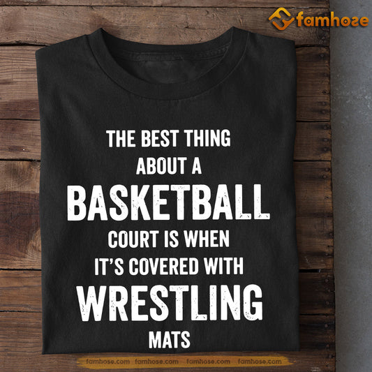 Basketball T-shirt, The Best Thing About A Basketball, Gift For Basketball Lovers, Basketball Tees