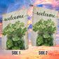 Welcome Shamrocks In The Bottle, St Patrick's Day Garden Flag & House Flag Gift, St Patricks Day Irish Outdoor Decoration