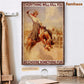 Bull Riding Horse Poster & Canvas, Everything Will Kill You So Choose Something Fun, Horse Canvas Wall Art, Poster Gift For Horse Lovers