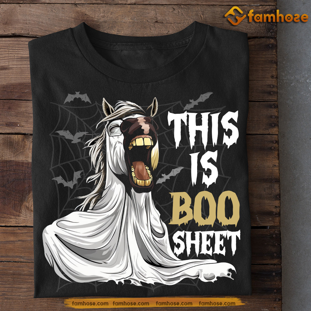 Halloween Horse T-shirt, This Is Boo Sheet, Gift For Horse Lovers, Horse Riders, Equestrians